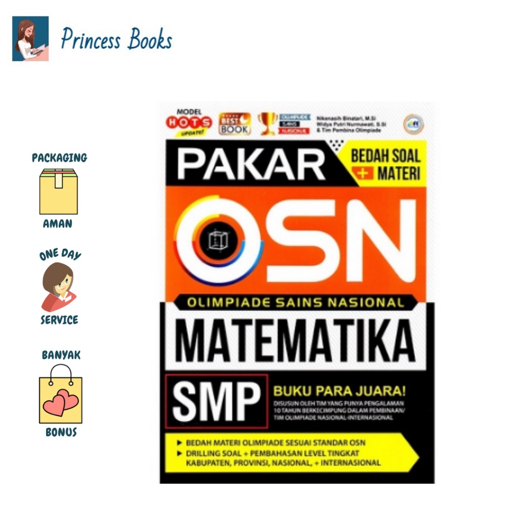 Jual BUKU PAKAR BEDAH SOAL + MATERI OSN MATEMATIKA SMP | Forum Edukasi ...