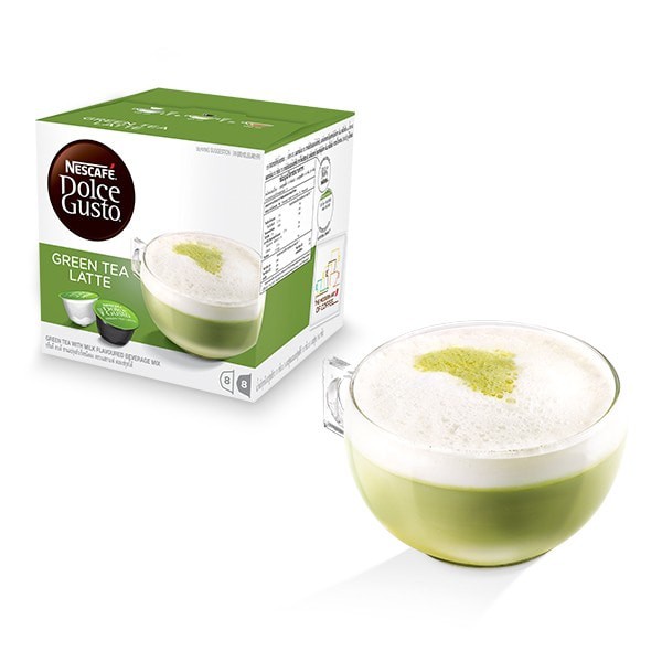 Jual Nescafe Dolce Gusto Green Tea Latte 16 Capsule | Kapsul Coffee ...