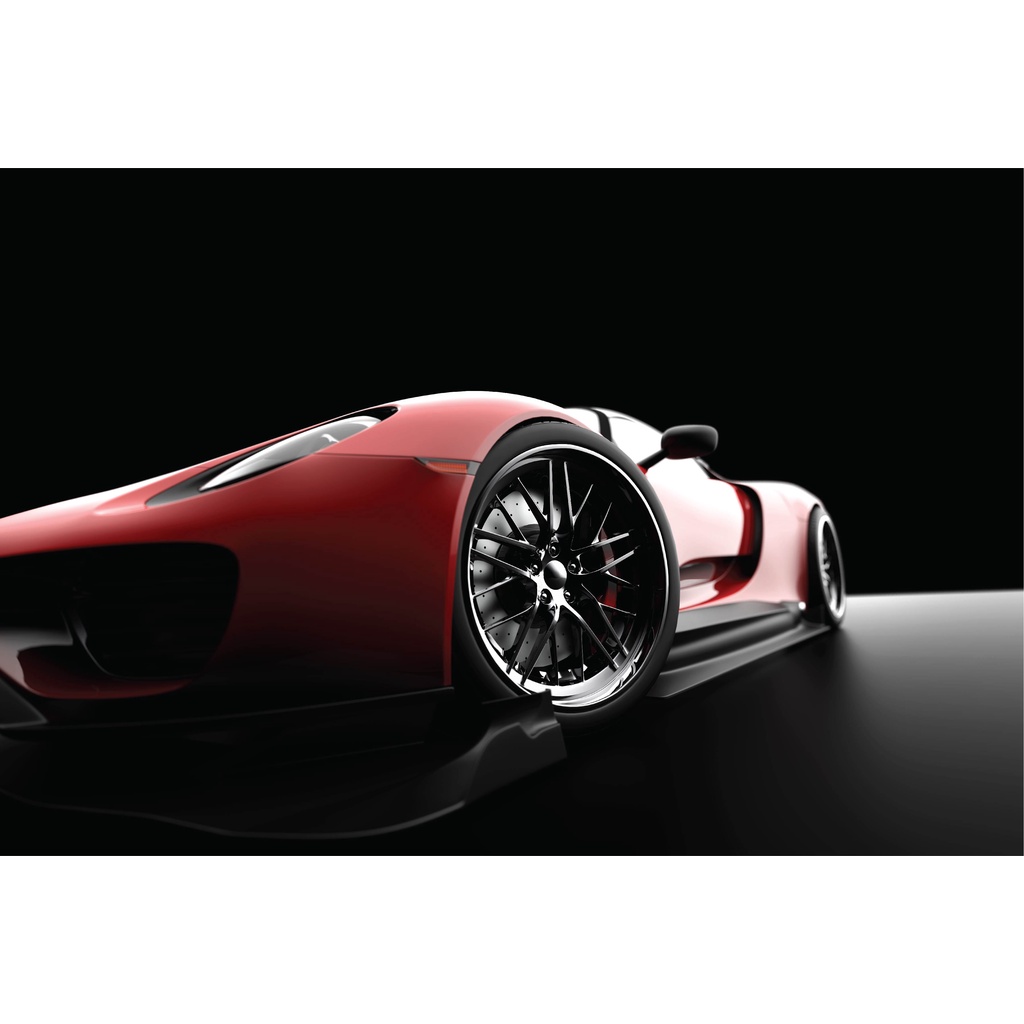 Jual Wall Decor Automotif Pajangan Rumah Gambar Mobil Sport Otomotif ...