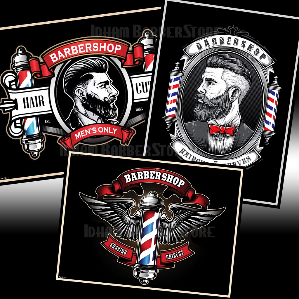 Jual Poster Barber Gambar Hiasan Dinding Barbershop Shopee Indonesia 5956