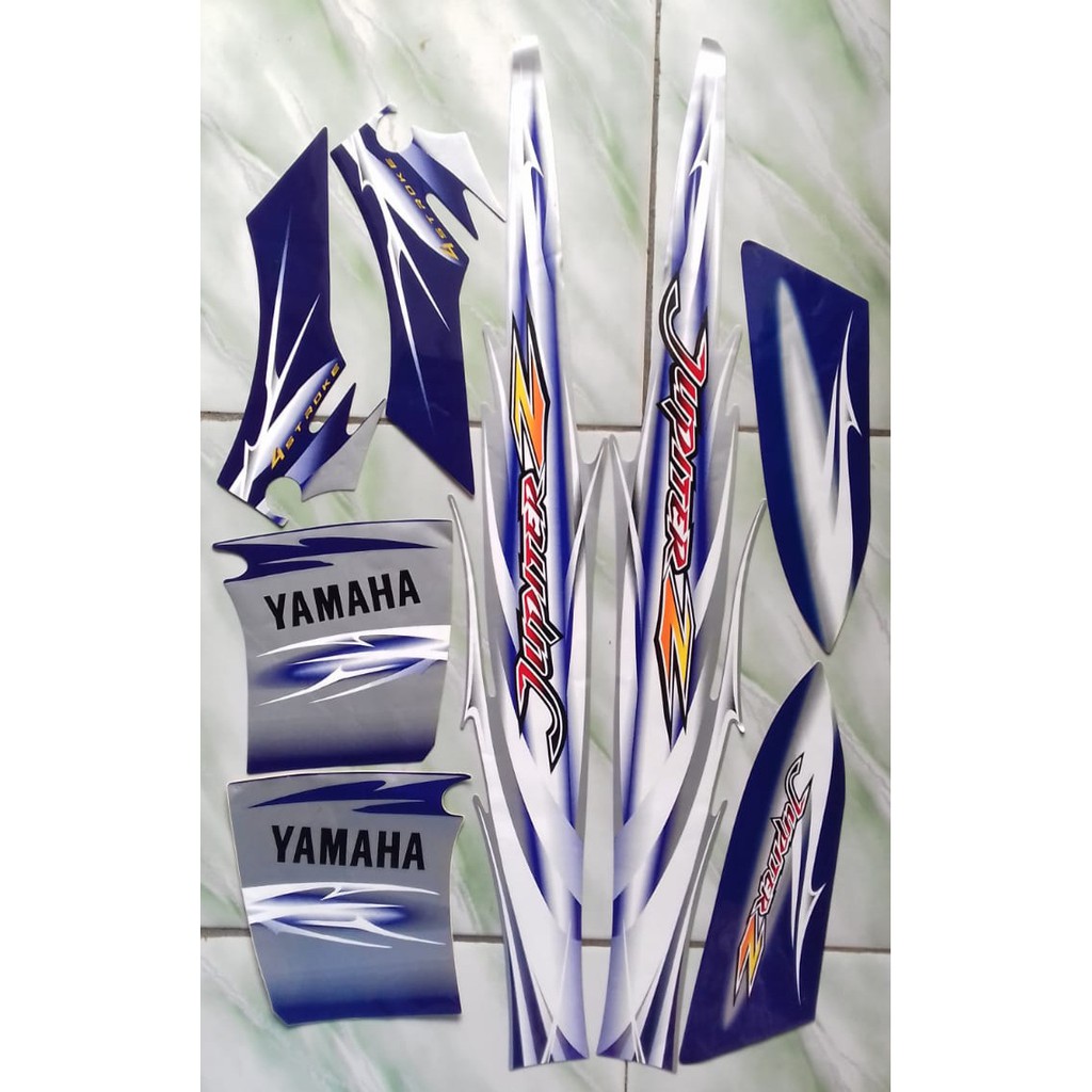 Jual STIKER STIKER MOTOR YAMAHA JUPITER Z 2007 | Shopee Indonesia