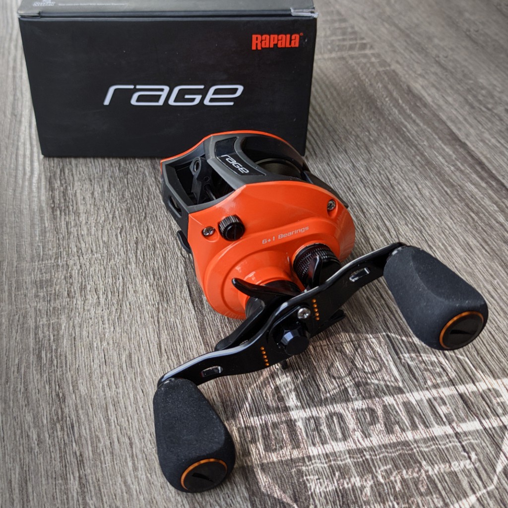 Jual Reel RAPALA RAGE RG-100SL Handle Kiri | Shopee Indonesia
