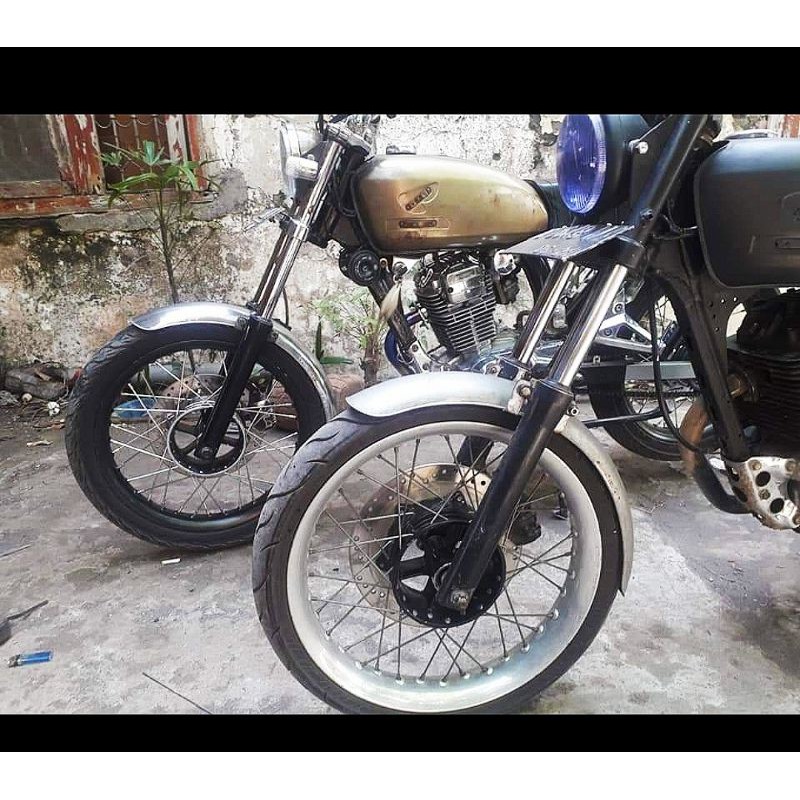 Jual spakbor pres slebor fender depan modifikasi xL CB GL 100 japstyle