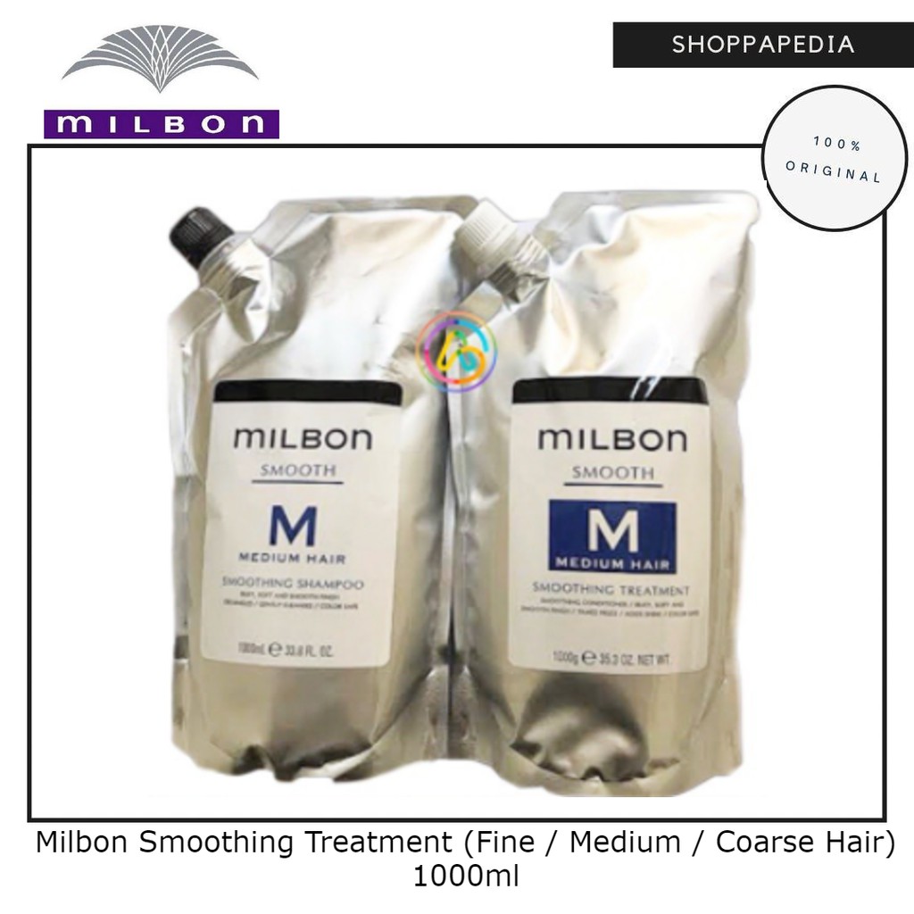 Milbon Smooth Smoothing Treatment Fine Hair 35.3oz / 1L