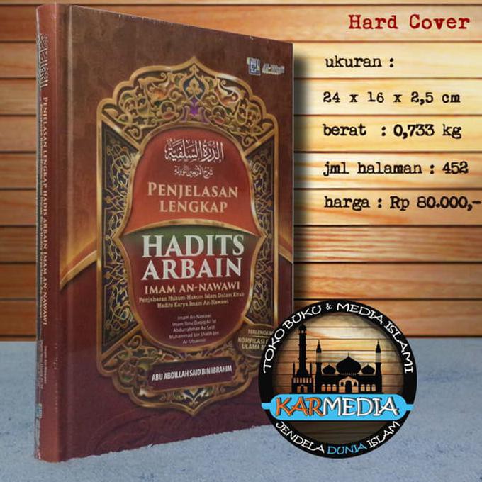 Jual Penjelasan Lengkap Hadits Arbain Imam An-Nawawi - Al Wafi ...