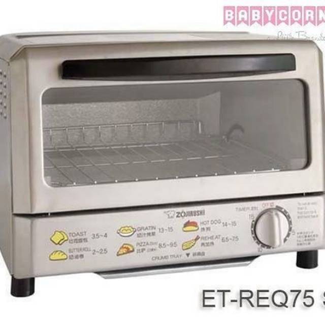 Jual ZOJIRUSHI ETREQ75 SP [BEST SELLER] (OVEN TOASTER) Shopee Indonesia