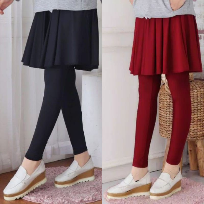 Jual LEGGING ROK / ROK SENAM / LEGGING ROK SENAM / OUTER | Shopee Indonesia