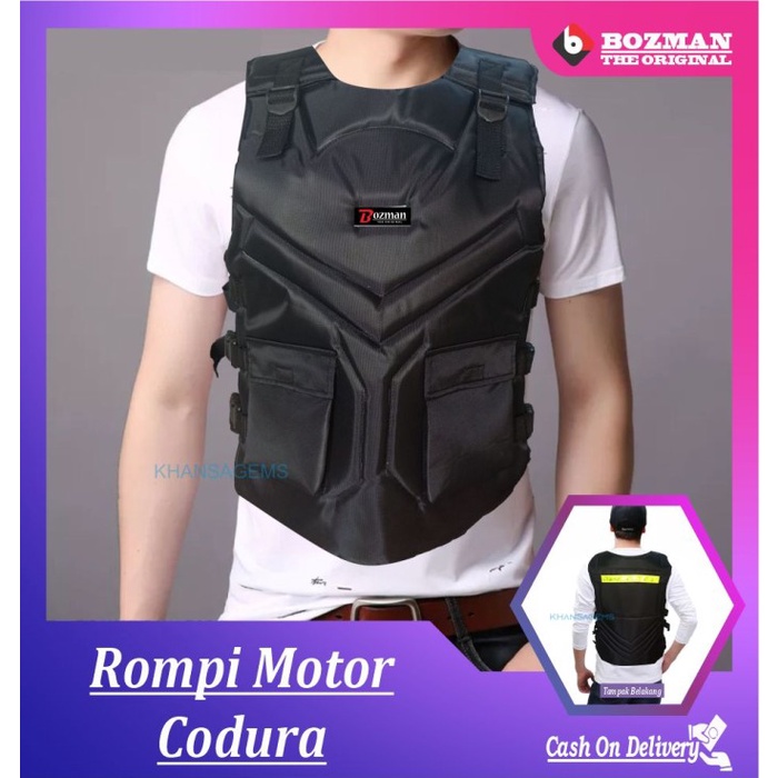 Jual motor-rompi- rompi motor touring/biker bahan cordura premium ...