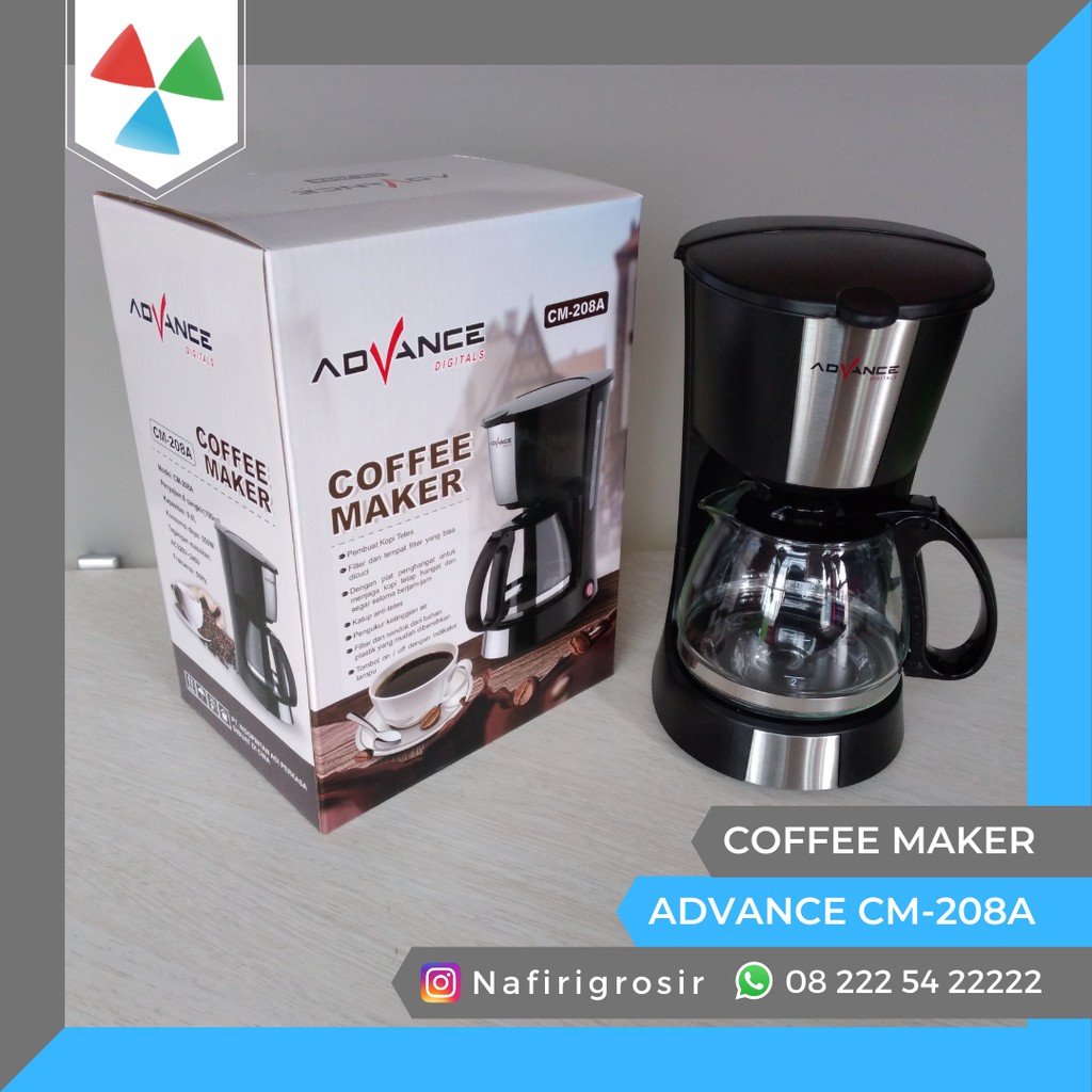 COFFEE MAKER ADVANCE CM 208A MESIN PEMBUAT KOPI