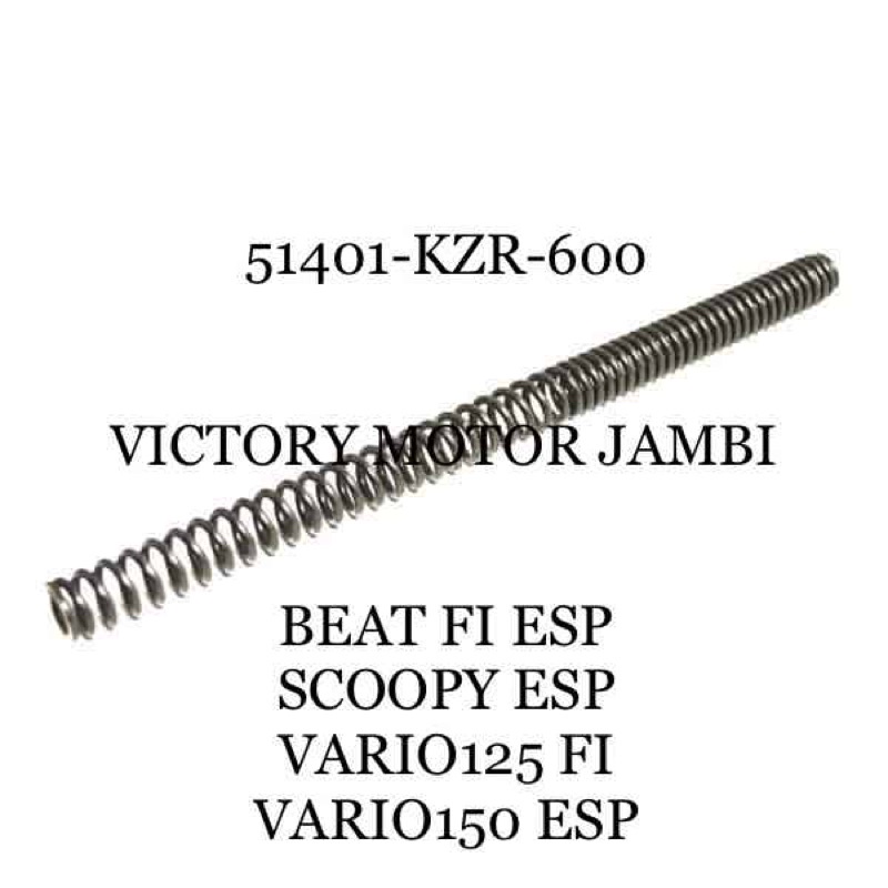 Jual PER SHOCK SPRING FRONT FORK VARIO125 FI 51401-KZR-600 HONDA AHM ...