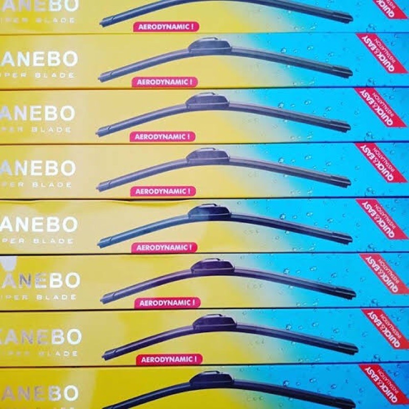 Jual Wiper Blade Kanebo All Mobil Harga Satu Set Kiri Dan Kanan