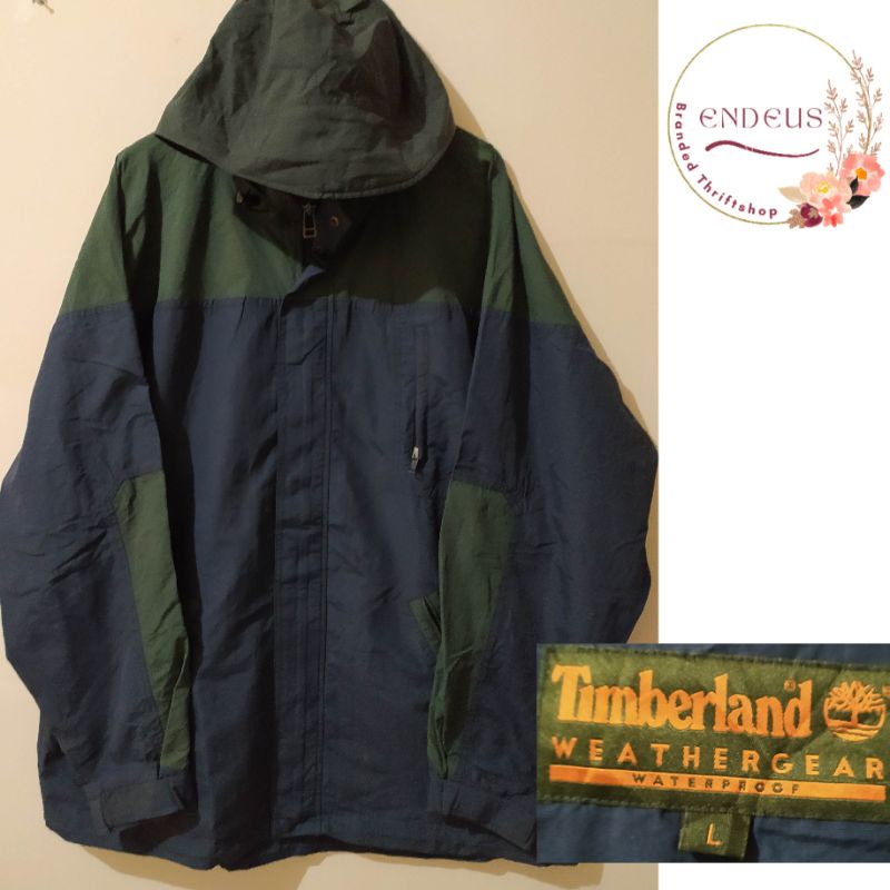 Jual JAKET OUTDOOR WATERPROOF PRIA TIMBERLAND ORIGINAL JUMBO SIZE XXXL 2 WARNA HIJAU MIX NAVY Shopee Indonesia