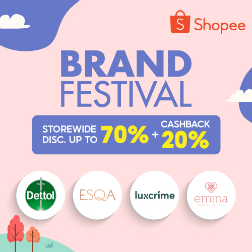 Shopee Brand Festival | 29 Mei