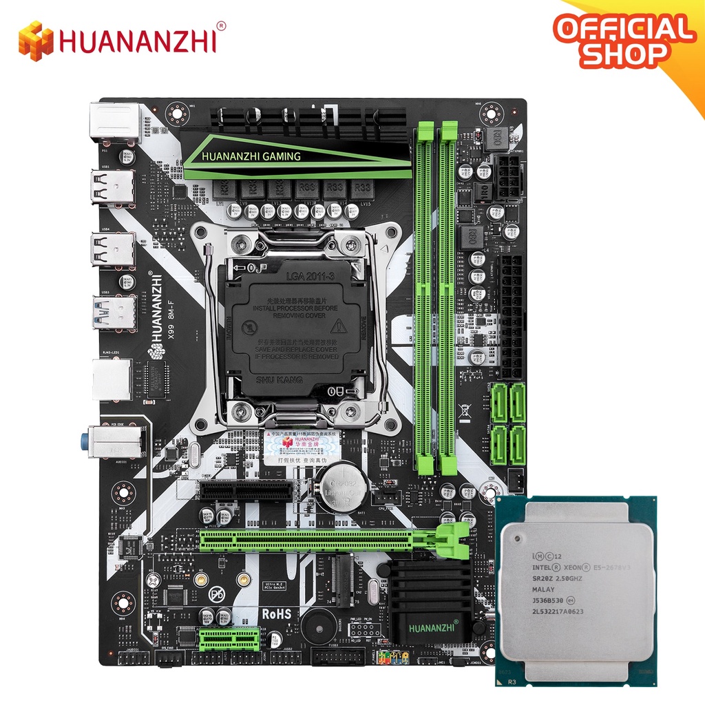 Jual Preorder Huananzhi X99 8m F X99 Motherboard With Intel Xeon E5