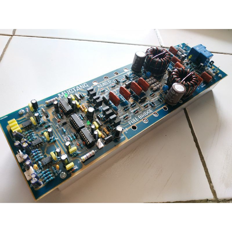 Jual PCB Komponen Power Amplifier Class D Fullbridge 8Fet Baca ...