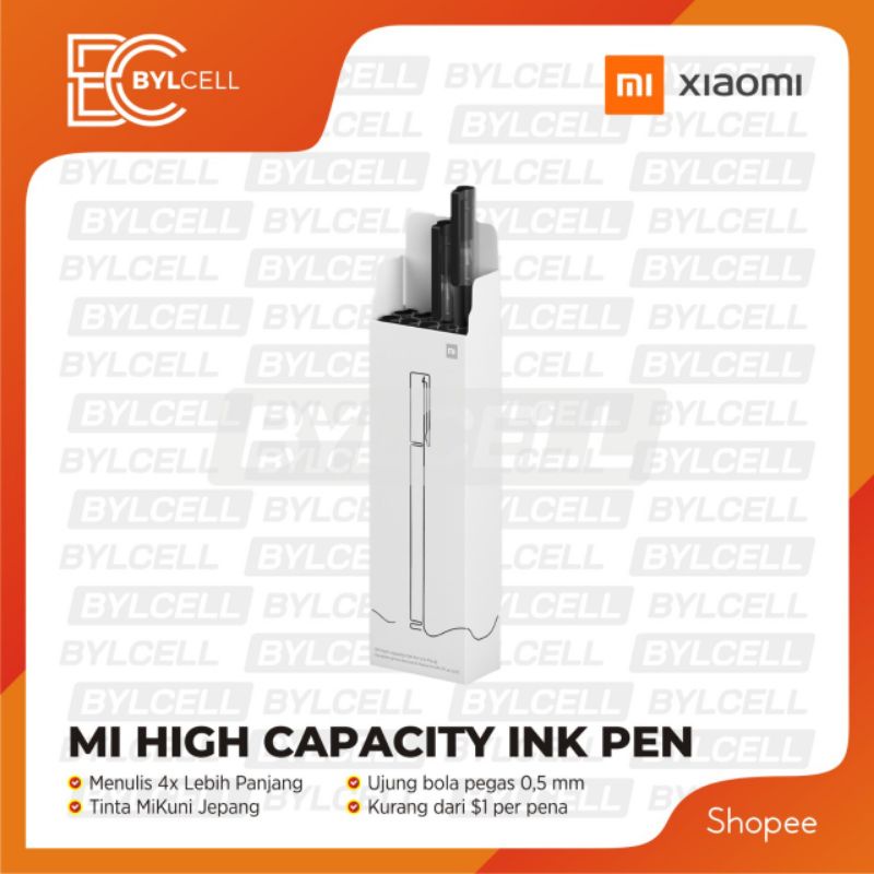 Jual Xiaomi Mi High Capacity Ink Pen | Shopee Indonesia