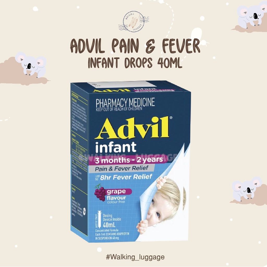 Jual Advil Pain & Fever Infant Drops 40 mL Obat Pereda Nyeri Anak