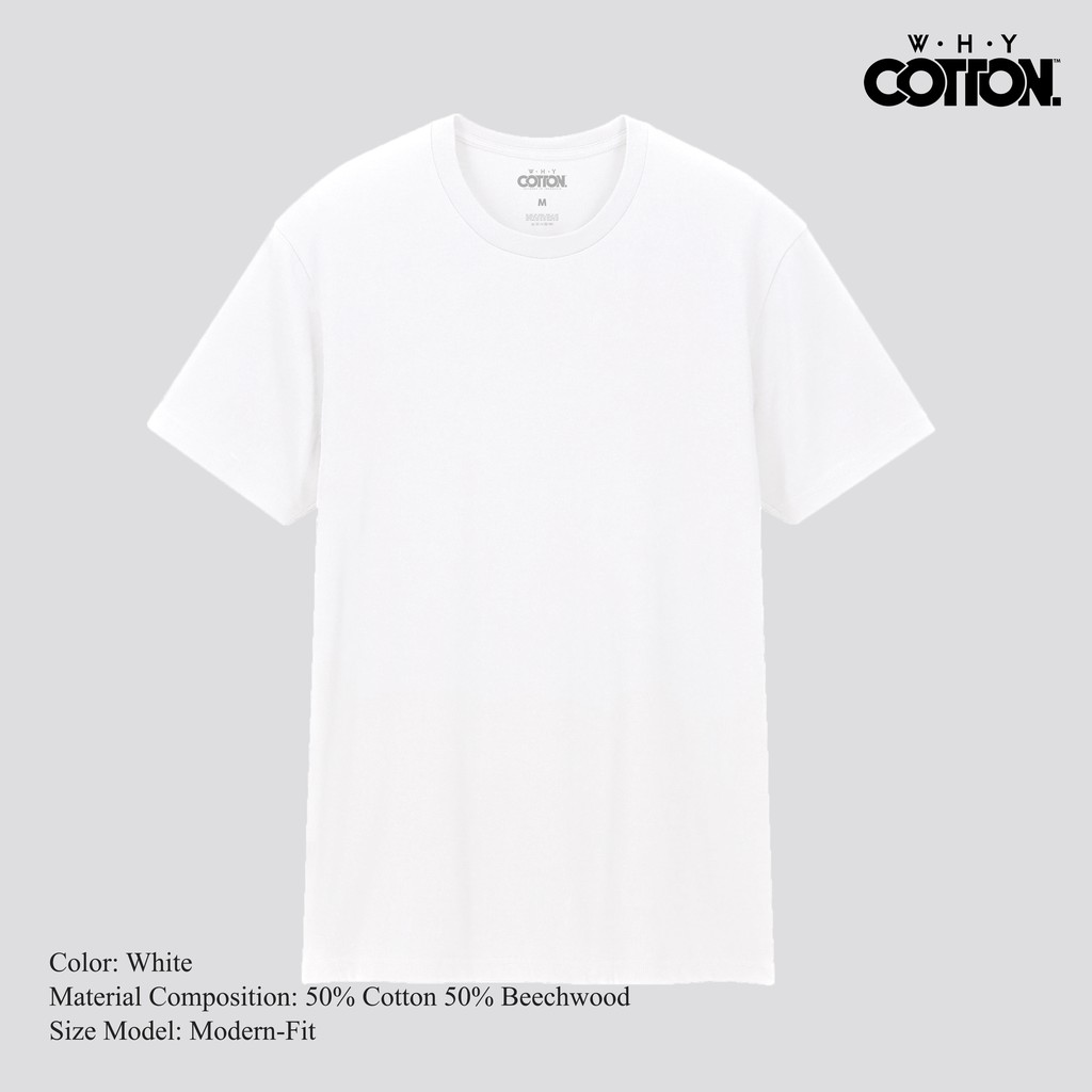 Jual Kaos Polos Premium WHYCOTTON Tencel™ Katun Modal UNISEX (NATURAL ...