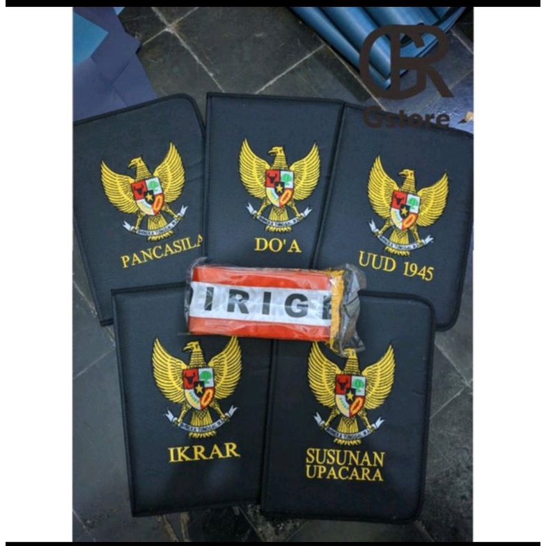 Jual MAP UPACAR BENDERA SATU SET + SLENDANG UPACARA PER PETUGAS MAP ...