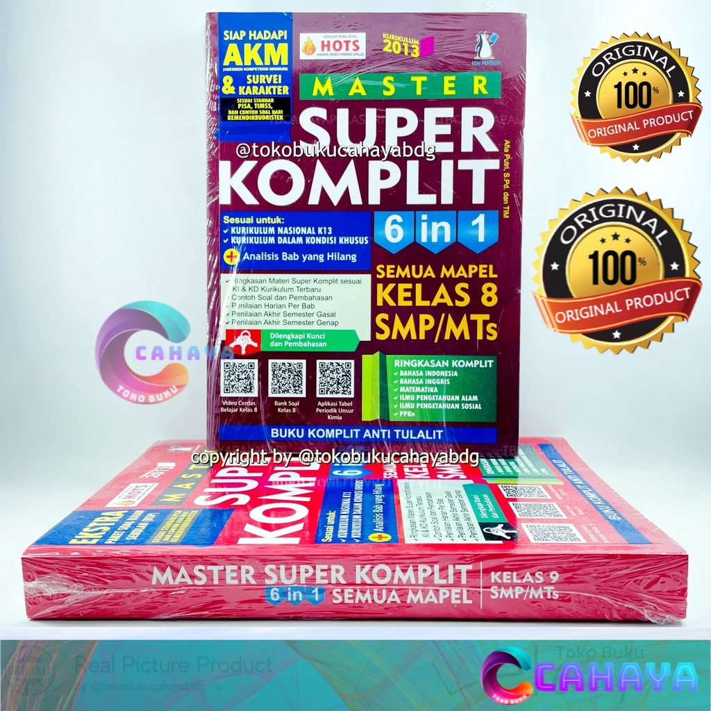 Jual BUKU SUPER KOMPLIT KELAS 8 SMP/MTs Kompas BUKU ORIGINAL BEST ...