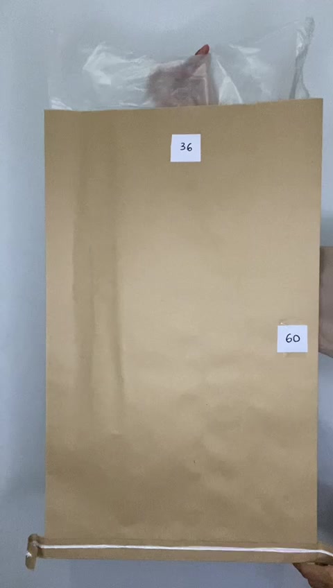 Jual Paper sack/ sak kertas uk : 36 x 7 x 60 lapisan 2 ply + inner hd ...