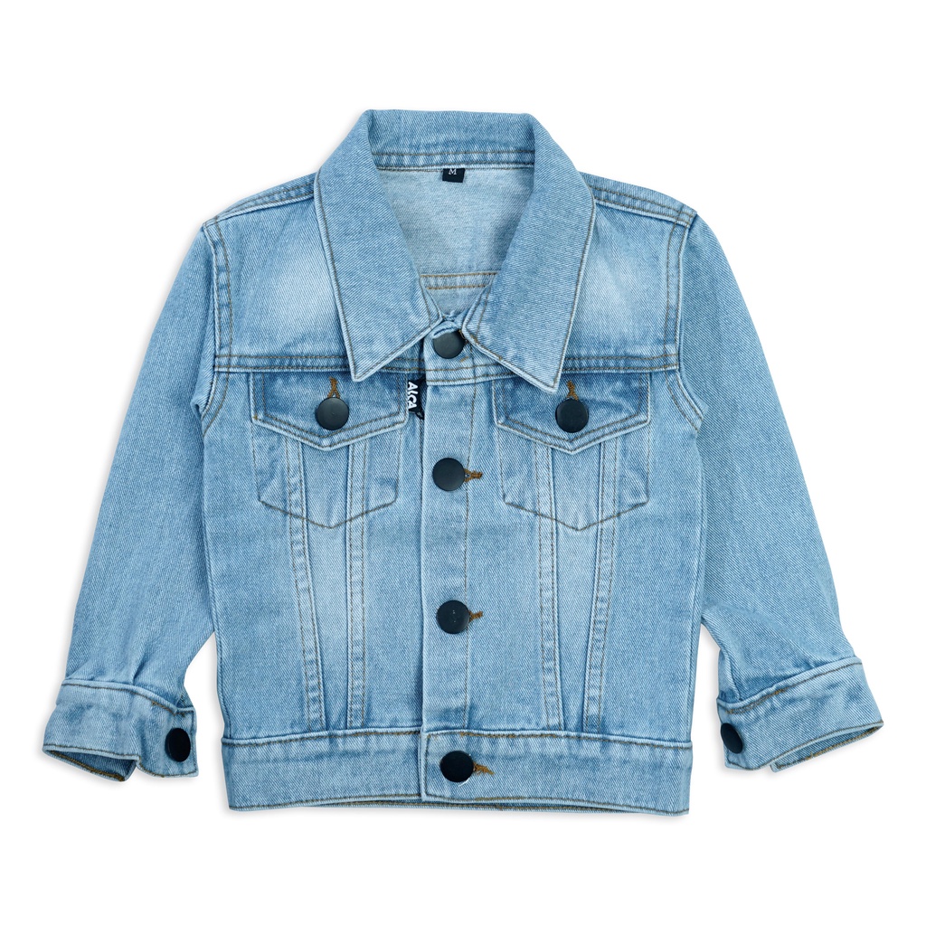 Jual ALCA - Jacket Jeans Anak Big Flous | Shopee Indonesia