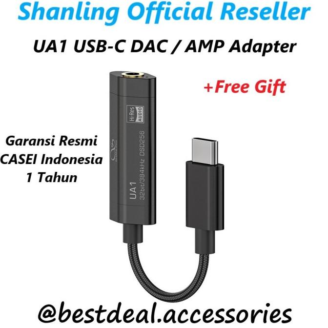 Jual Shanling UA1 Portable USB-C DAC / AMP Adapter (Spt TempoTec Sonata ...