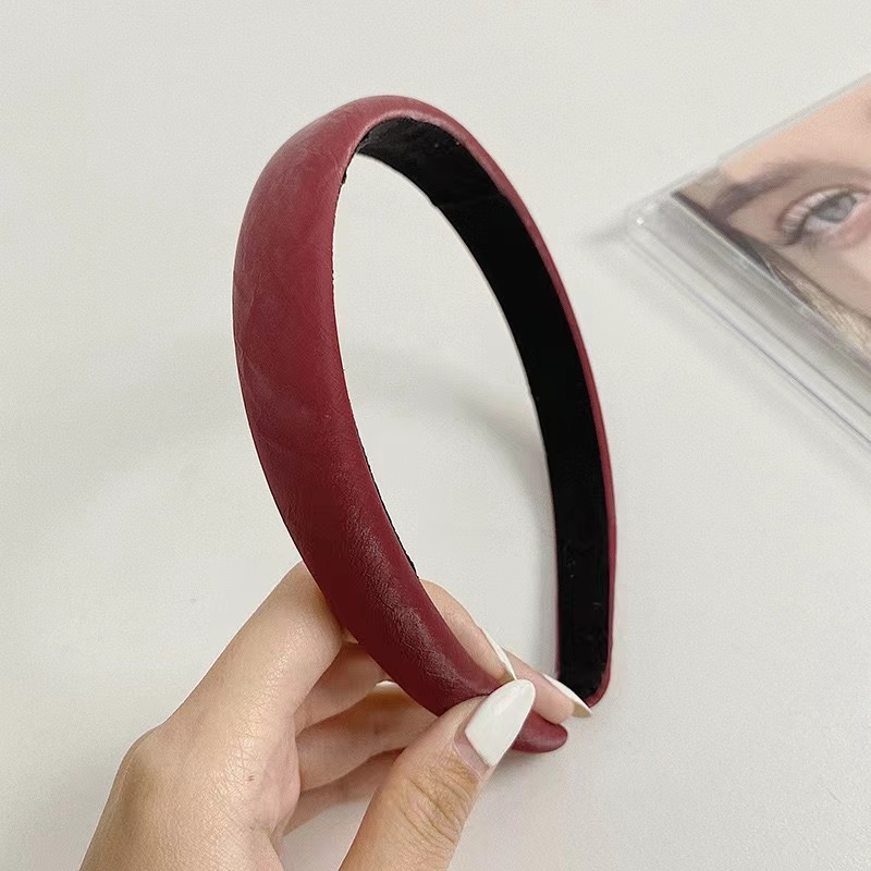 Jual Bando Tebal Polos Aksesoris Rambut Wanita - Bandana Jumbo Tebal ...