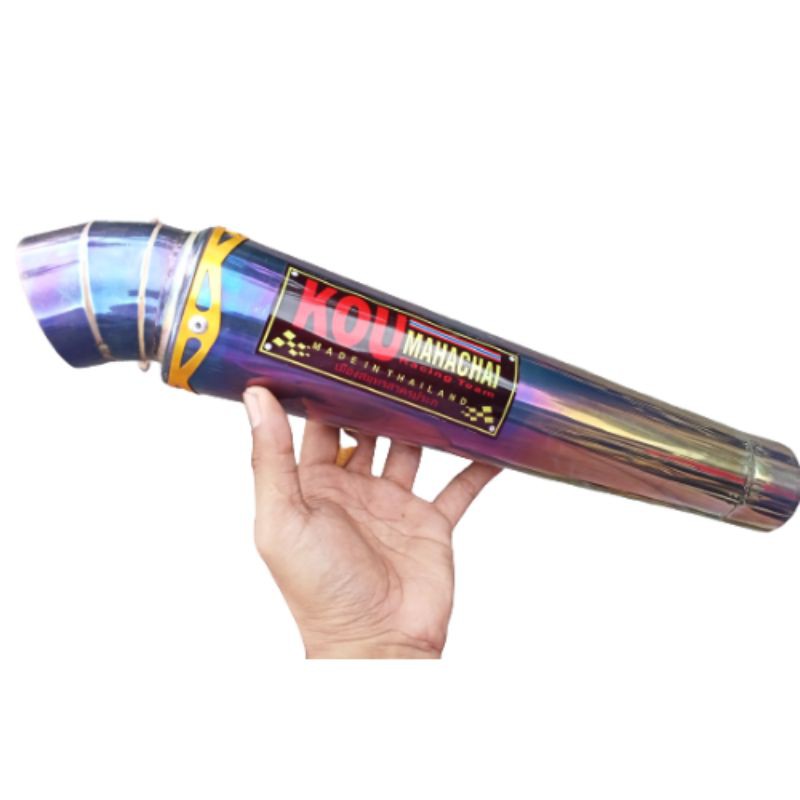 Jual silincer knalpot kou BLUEMOON Bakaran awet inlet 50 mm | Shopee