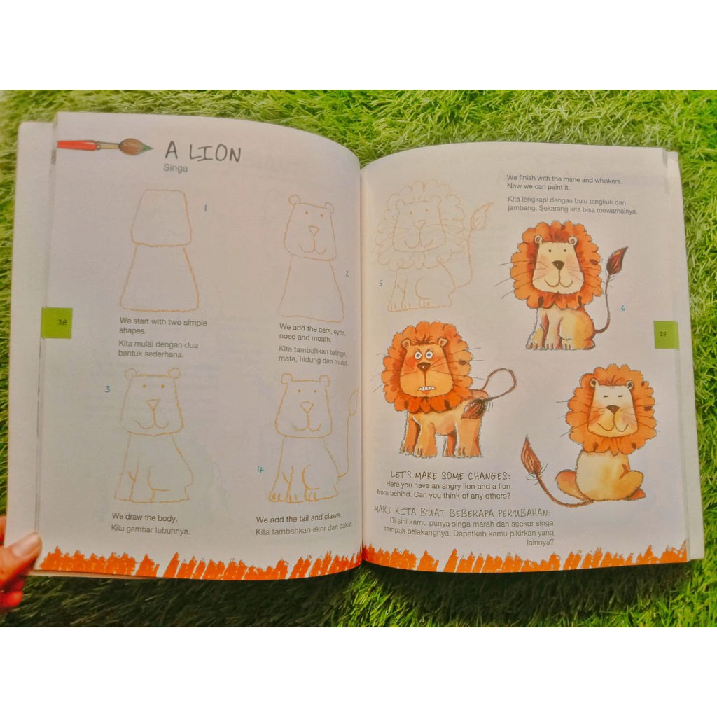 Jual Learn to Draw the Jungle - Belajar Menggambar Hutan Rimba | Shopee ...