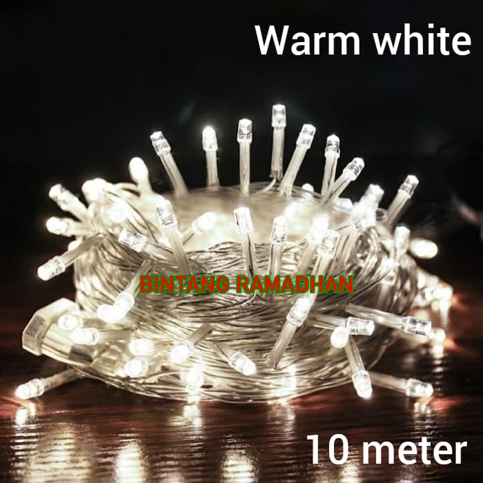 Jual LAMPU TUMBLR WARM WHITE / LAMPU HIAS DEKORASI WARM WHITE / LAMPU