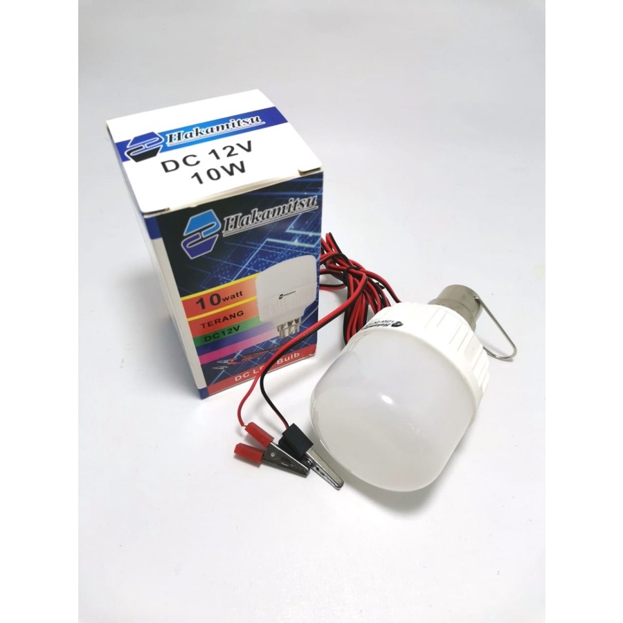 Jual Lampu Bohlam LED DC 12v 10w HAKAMITSU | Shopee Indonesia