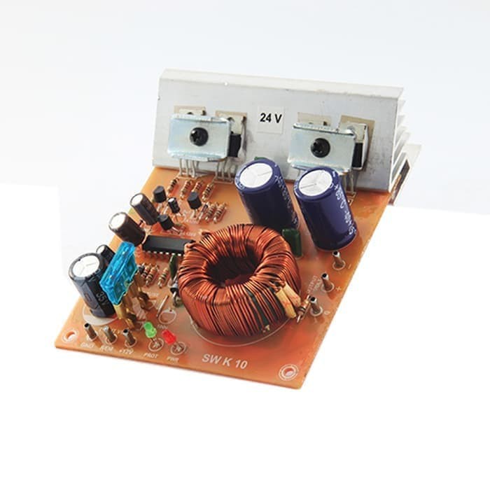 Jual KIT INVERTER 24 VOLT CT INPUT 12 VOLT CONVERTER DC TO CT BELL BGR ...