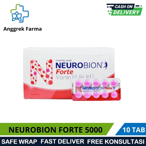 Jual NEUROBION FORTE 5000/VITAMIN NEUTROPIK ATAU VITAMINSYARAF ...