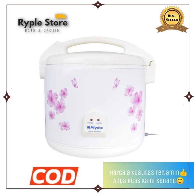 Jual Miyako Rice Cooker MJ 709 EP 7Liter Penghangat Magic Com | Shopee ...