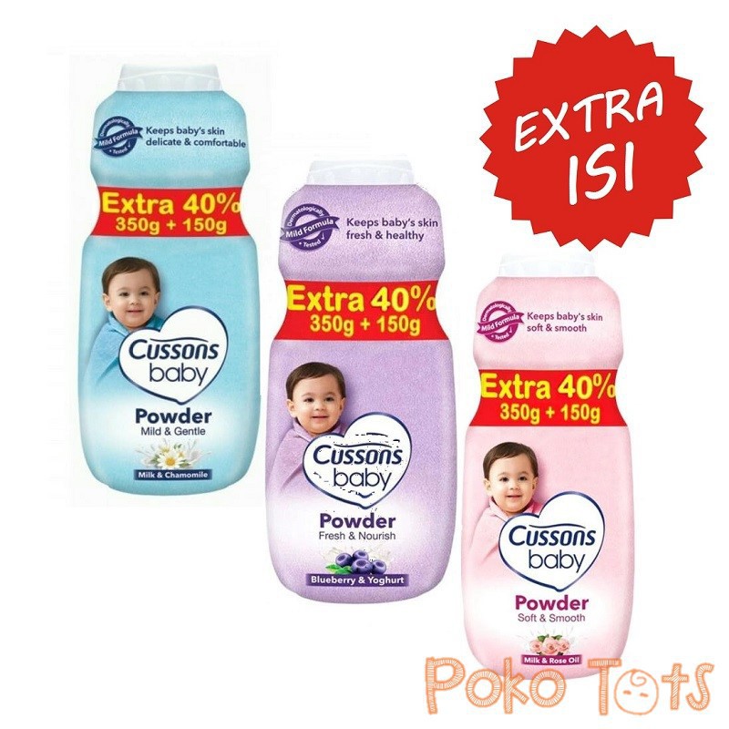 Jual Cussons Baby Powder 200g Extra Isi 100gr Bedak Bayi | Shopee Indonesia
