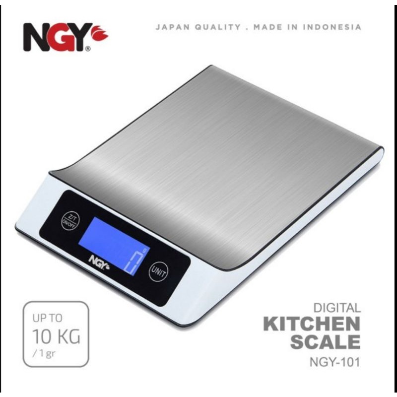 Jual NAGOYA DIGITAL KITCHEN SCALE / TIMBANGAN DIGITAL BUAH KOPI ROTI ...