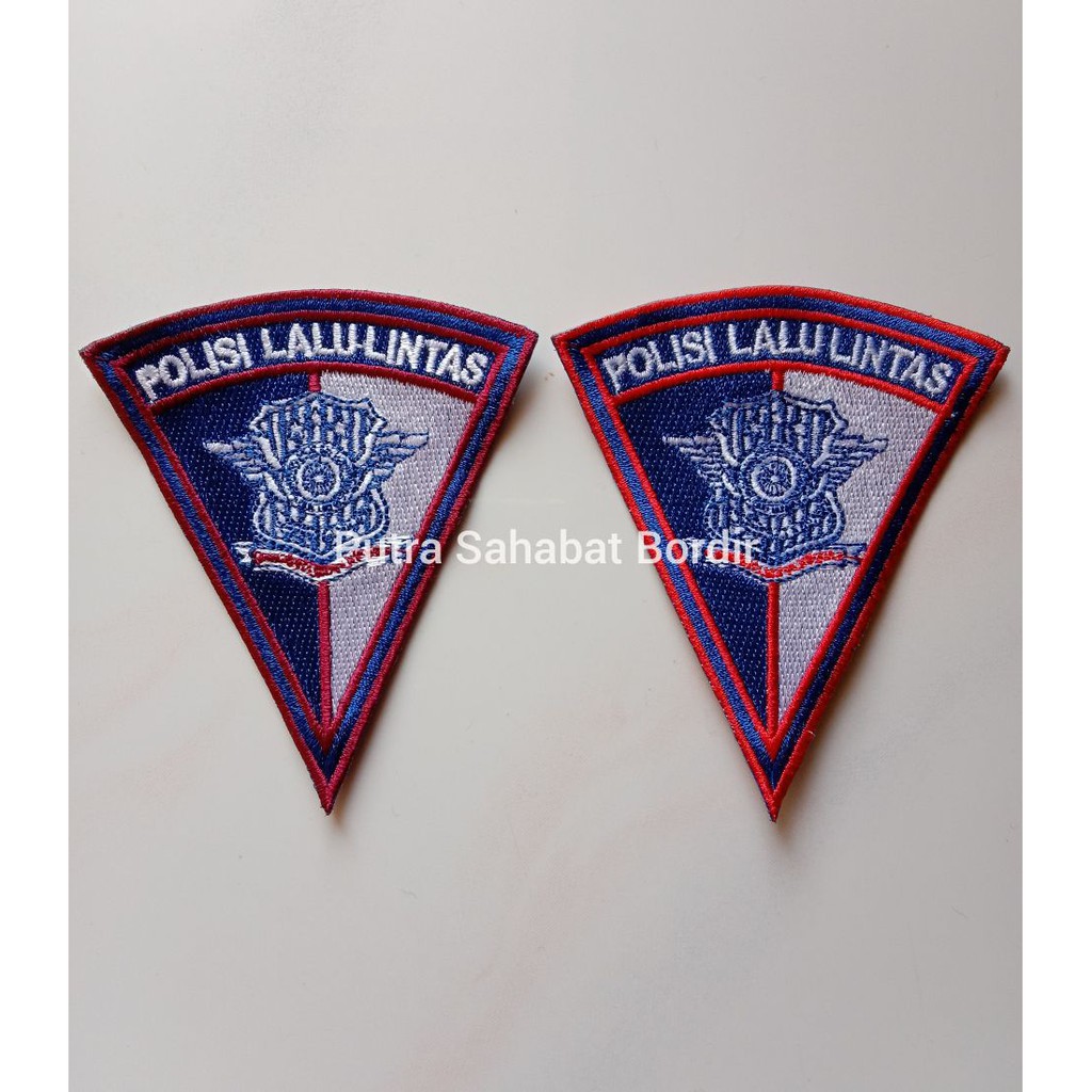 Jual Patch | Logo Bordir Polantas (Polisi Lalu Lintas) | Shopee Indonesia