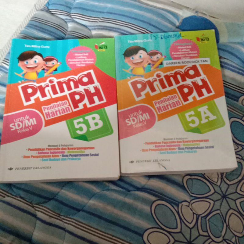 Jual Buku Penilaian Harian Prima Ph Kelas 5a Dan 5b Shopee Indonesia