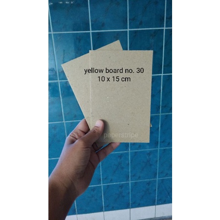 Jual yellow board / grey board / karton board 2mm no. 30 inner sleve ...