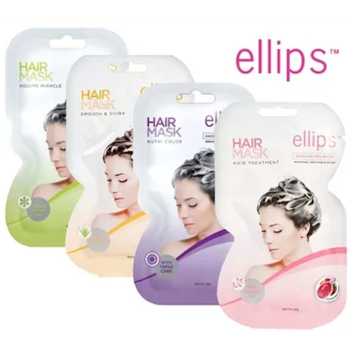 Jual Ellips Vitamin Hair Mask 20g Shopee Indonesia