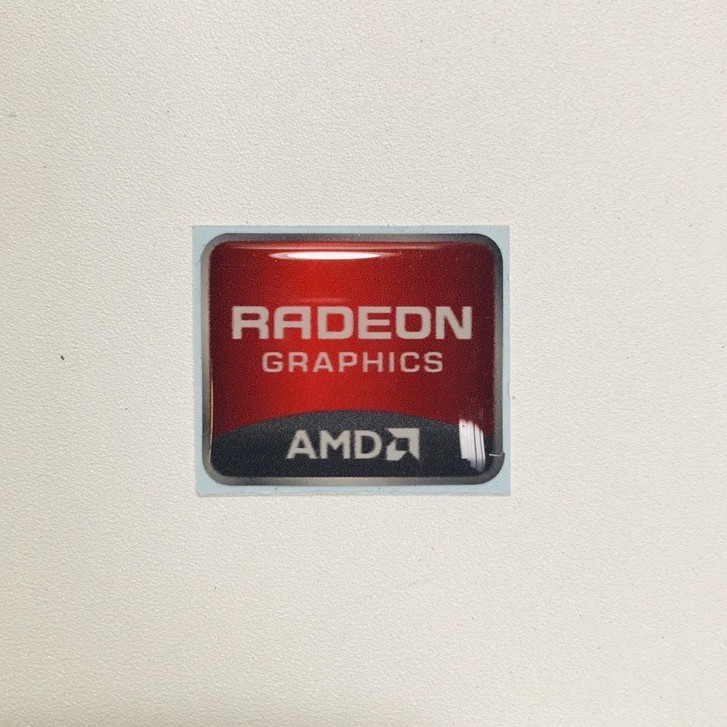 Jual Stiker AMD RADEON GRAPHICS Timbul Lentur 3D | Shopee Indonesia