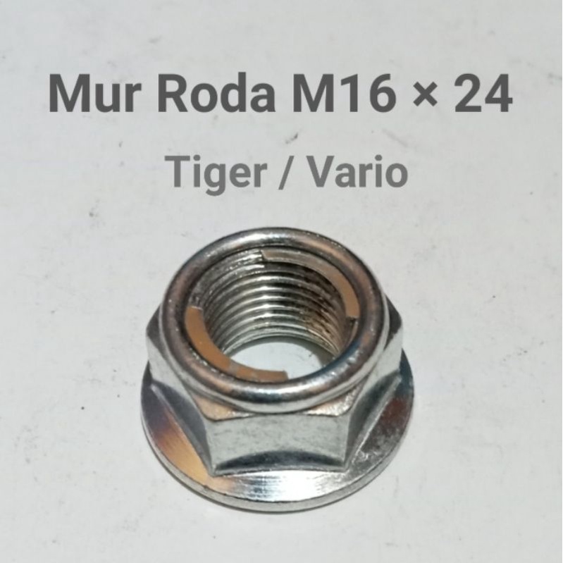 Jual Mur As Roda M16 K24 Tiger / Vario lock nut | Shopee Indonesia