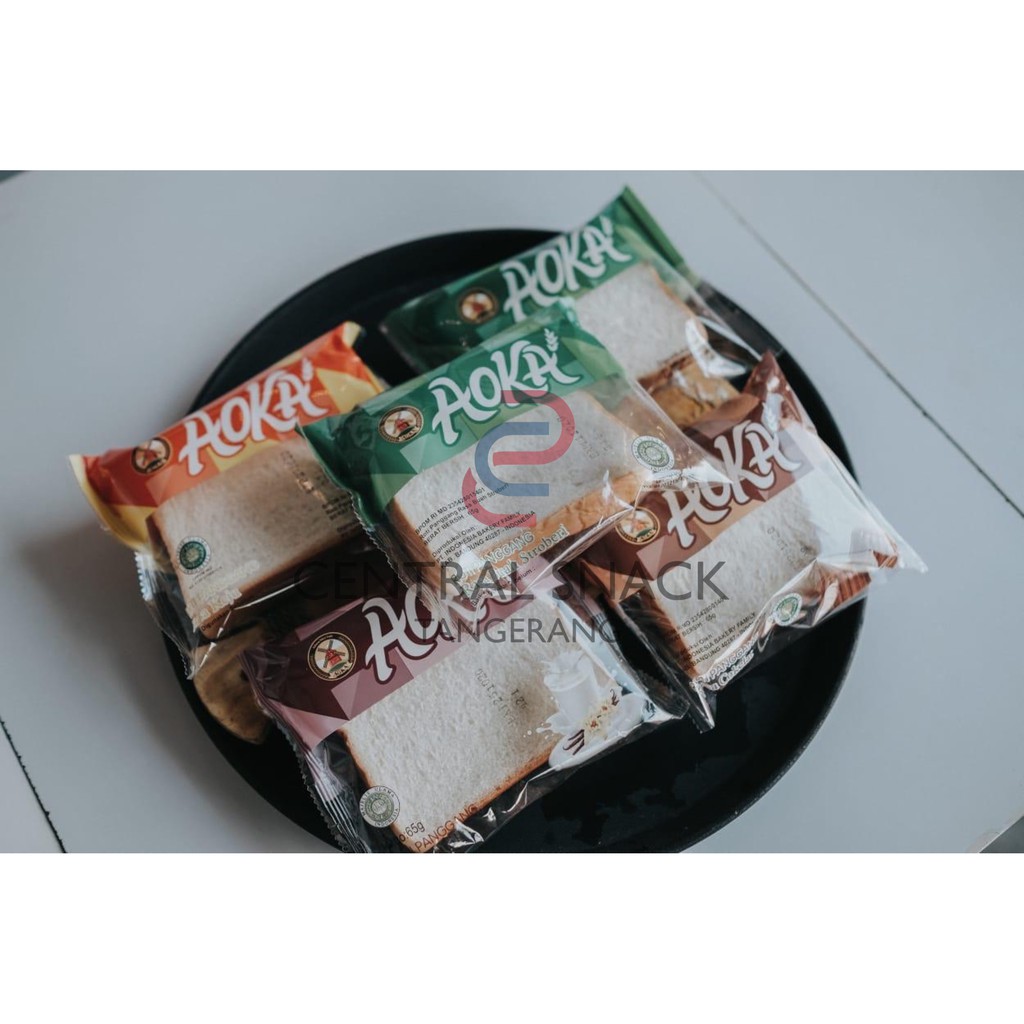 Jual Roti Panggang Aoka [coklat Keju Vanila Strawberry Blueberry