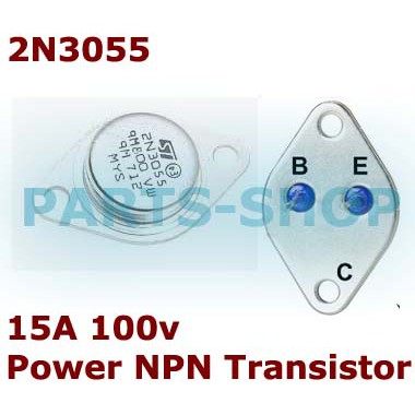 Jual 2N3055 Transistor Jengkol NPN 100V 15Amp 2N 3055 N3055 | Shopee ...