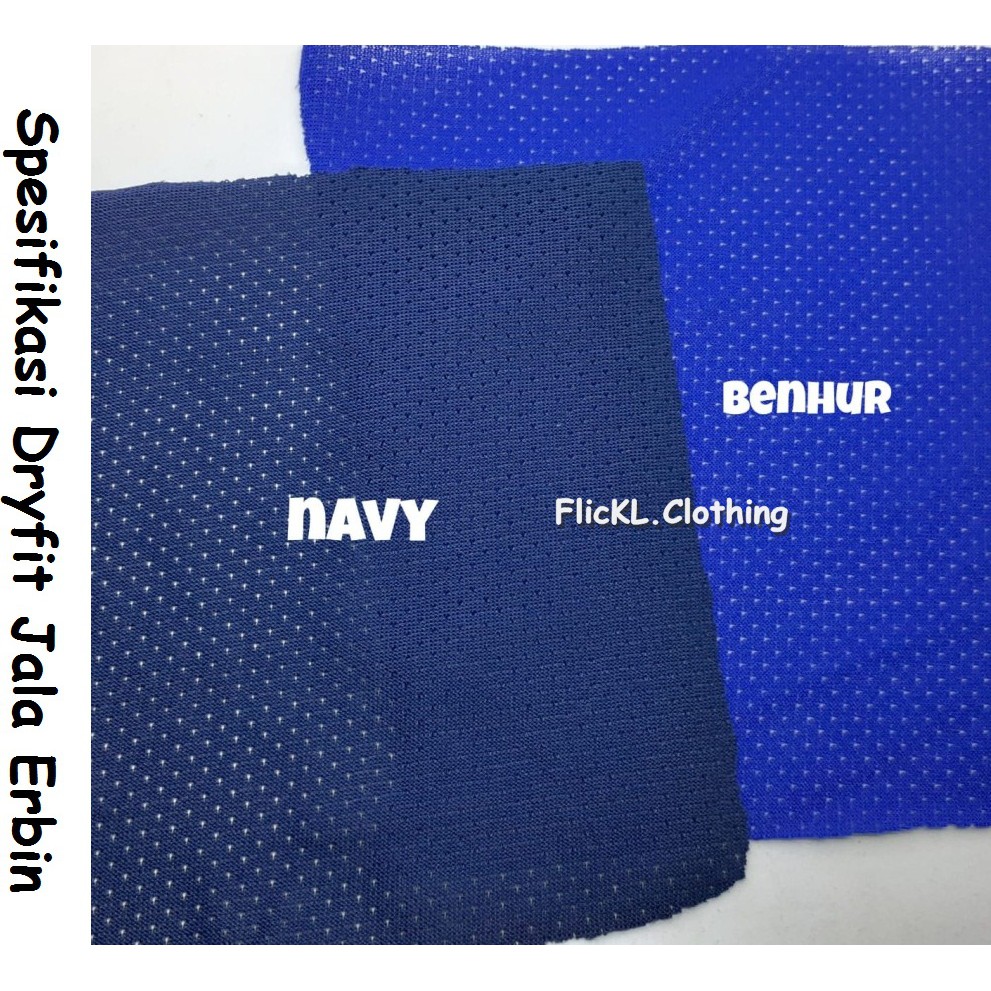 Jual Kain Dryfit Jala Erbin Bahan Jersey Polyhole Dry Fit Jala Erbin ...