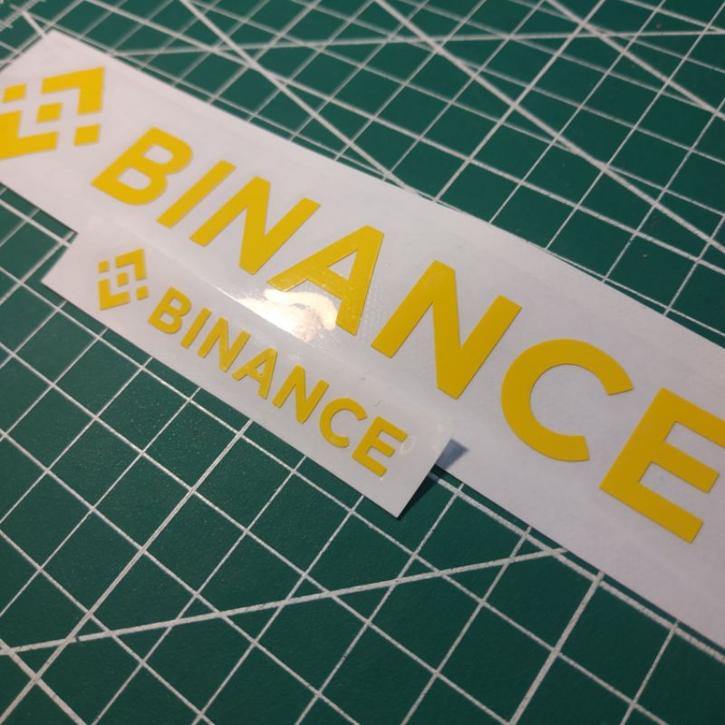 Jual stiker cutting bnb binance | Shopee Indonesia