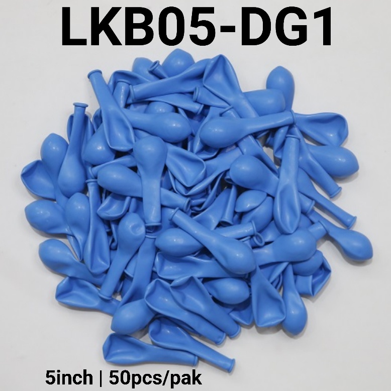 Jual Lkb Dg Balon Latex Inch Pak Doff Sky Blue Biru Muda