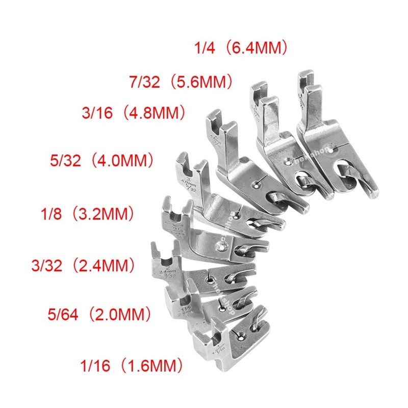 Brother B797 Walking Foot Industrial Sewing Machine 3/16 (4.8MM) Piping  Foot