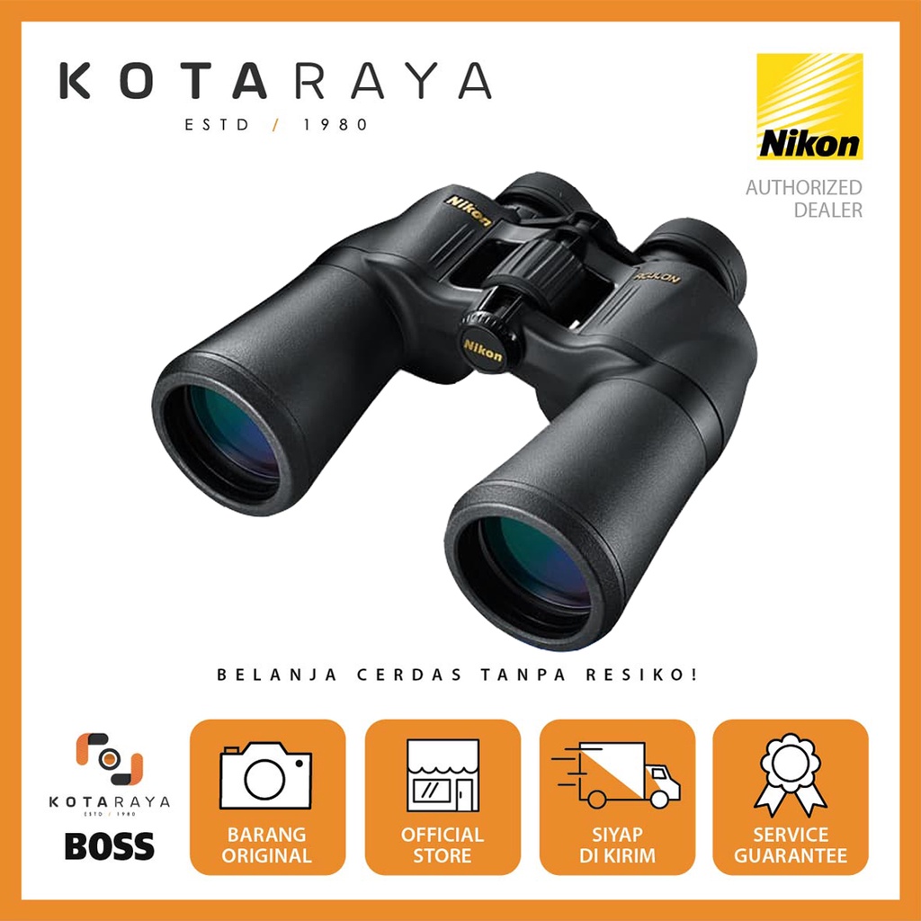 Jual Nikon ACULON A211 7x50 Binoculars Teropong GARANSI RESMI
